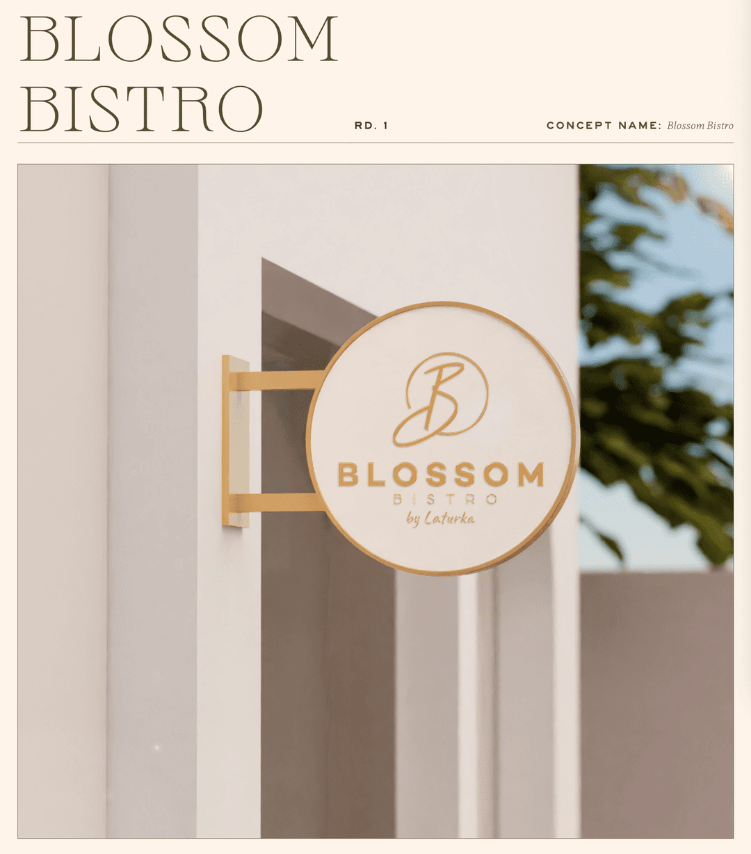 Blossom Bistro Corporate Identity